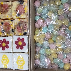 [후원] 2026.06.19(금) 떡 예쁘다 물품 (무지개 꿀떡 & 백설기) 후원