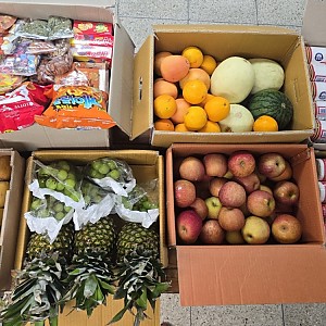 [후원] 2026.08.05(수) 비로사 물품(과일, 국수, 과자 외) 후원