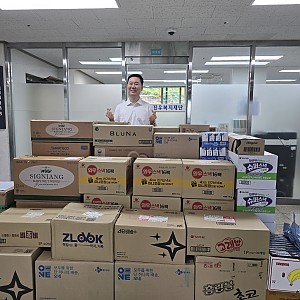 [후원] 2026.05.21(목) (주) 예승팜 오주홍 후원자님 물품 (간식 및 생활용품) 후원